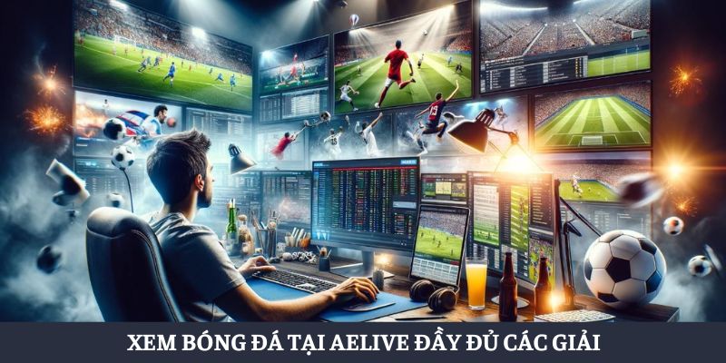 Xem bóng đá tại AELIVE đầy đủ các giải
